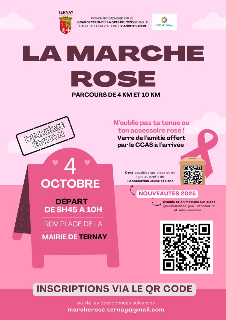 Image du document Marche rose Ternay – 2nd édition
